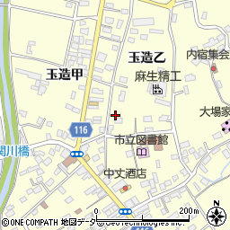茨城県行方市玉造乙1160-3周辺の地図