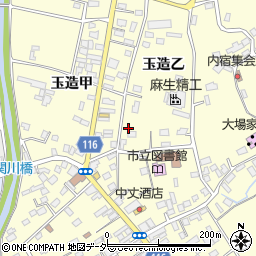 茨城県行方市玉造乙1160周辺の地図