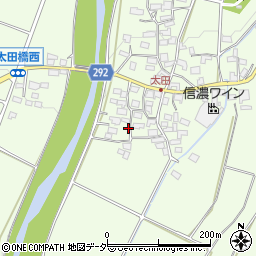 長野県塩尻市太田858周辺の地図