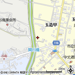 茨城県行方市玉造甲179周辺の地図