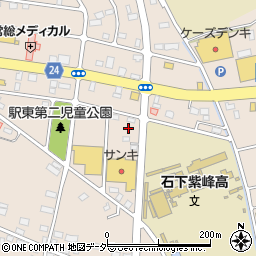 茨城県常総市新石下4077周辺の地図