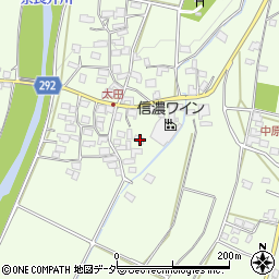 長野県塩尻市太田644周辺の地図