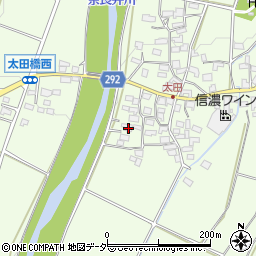 長野県塩尻市太田632周辺の地図