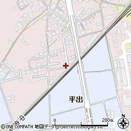 長野県塩尻市桔梗ケ原106-46周辺の地図