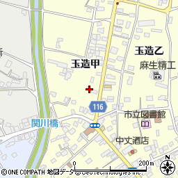 茨城県行方市玉造甲183周辺の地図