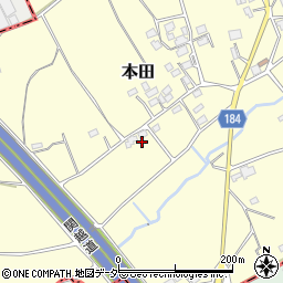 埼玉県深谷市本田6302周辺の地図