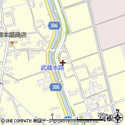 埼玉県行田市堤根803周辺の地図