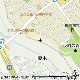 茨城県つくば市柴崎238周辺の地図