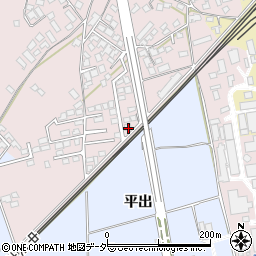 長野県塩尻市桔梗ケ原106-31周辺の地図