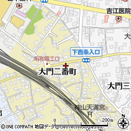 赤津たばこ店周辺の地図