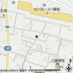 埼玉県加須市下高柳1378-11周辺の地図