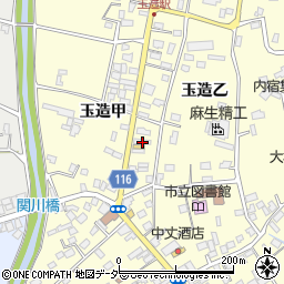 茨城県行方市玉造甲127周辺の地図