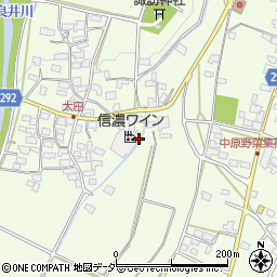 長野県塩尻市洗馬648周辺の地図