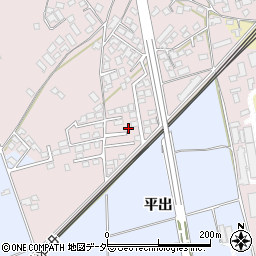 長野県塩尻市桔梗ケ原112-14周辺の地図