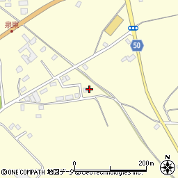 茨城県行方市玉造甲3467-45周辺の地図
