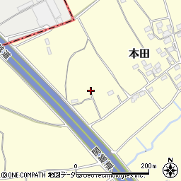埼玉県深谷市本田6217周辺の地図