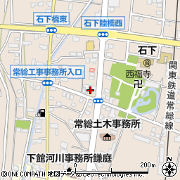 茨城県常総市新石下1026周辺の地図