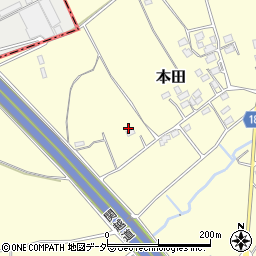 埼玉県深谷市本田6216周辺の地図