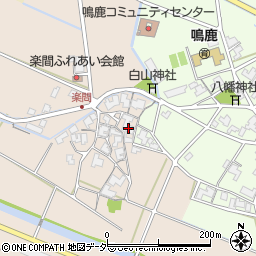 福井県坂井市丸岡町楽間12周辺の地図