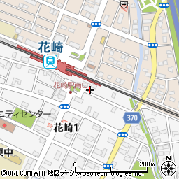 加須市花崎　エステートピア花咲周辺の地図