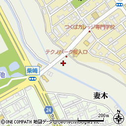 茨城県つくば市柴崎211周辺の地図