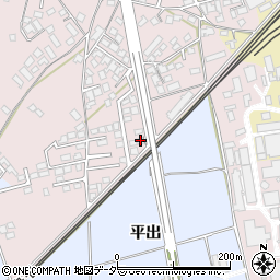 長野県塩尻市桔梗ケ原106-19周辺の地図