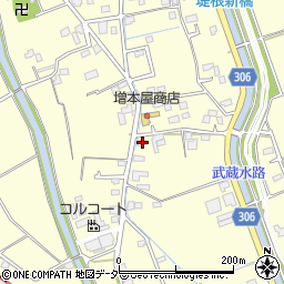埼玉県行田市堤根1593周辺の地図