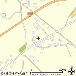 茨城県行方市玉造甲3540周辺の地図