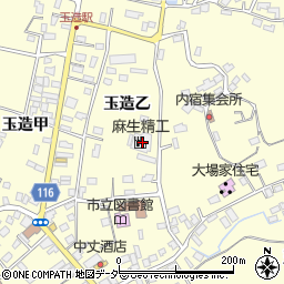 茨城県行方市玉造乙1142周辺の地図