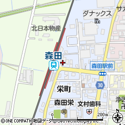 吉岡商店周辺の地図