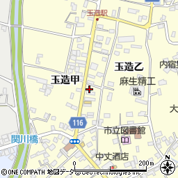 茨城県行方市玉造甲226周辺の地図