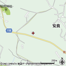 茨城県かすみがうら市安食2472-2周辺の地図