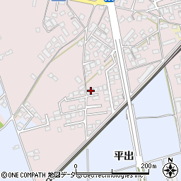 長野県塩尻市桔梗ケ原111-3周辺の地図