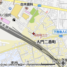 松崎アパート周辺の地図