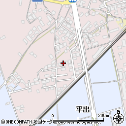長野県塩尻市桔梗ケ原111-6周辺の地図