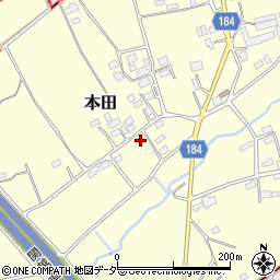 埼玉県深谷市本田6075周辺の地図