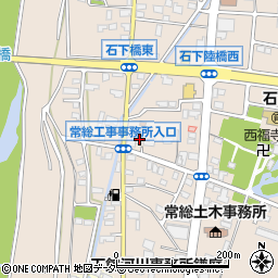 茨城県常総市新石下1019周辺の地図