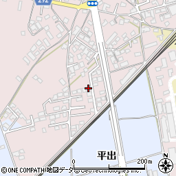 長野県塩尻市桔梗ケ原106-42周辺の地図