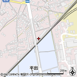 長野県塩尻市桔梗ケ原106-83周辺の地図