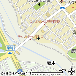ブックオフつくばテクノパーク桜店周辺の地図