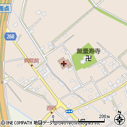 五霞町役場　健康福祉課保健センター周辺の地図