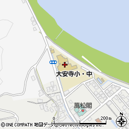 福井市立大安寺中学校周辺の地図