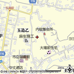 茨城県行方市玉造甲4538周辺の地図