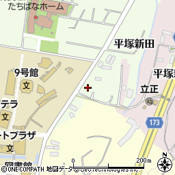 埼玉県熊谷市万吉1732-3周辺の地図