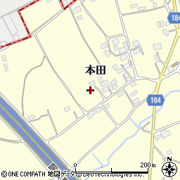 埼玉県深谷市本田6068周辺の地図