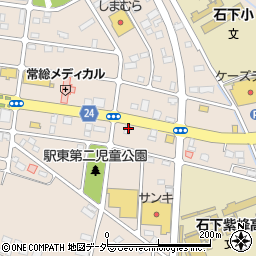 茨城県常総市新石下4058周辺の地図