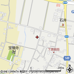 埼玉県加須市下高柳1581-8周辺の地図