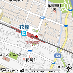 埼玉りそな銀行花崎駅前 ＡＴＭ周辺の地図