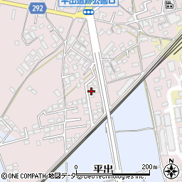 長野県塩尻市桔梗ケ原106-36周辺の地図