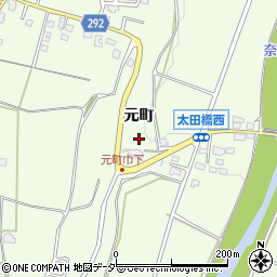長野県塩尻市洗馬1356周辺の地図